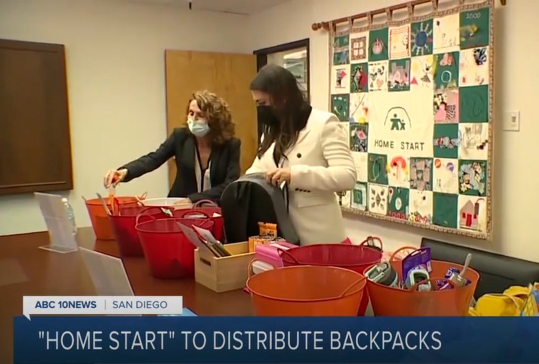 Sara Jacobs visits Home Start
